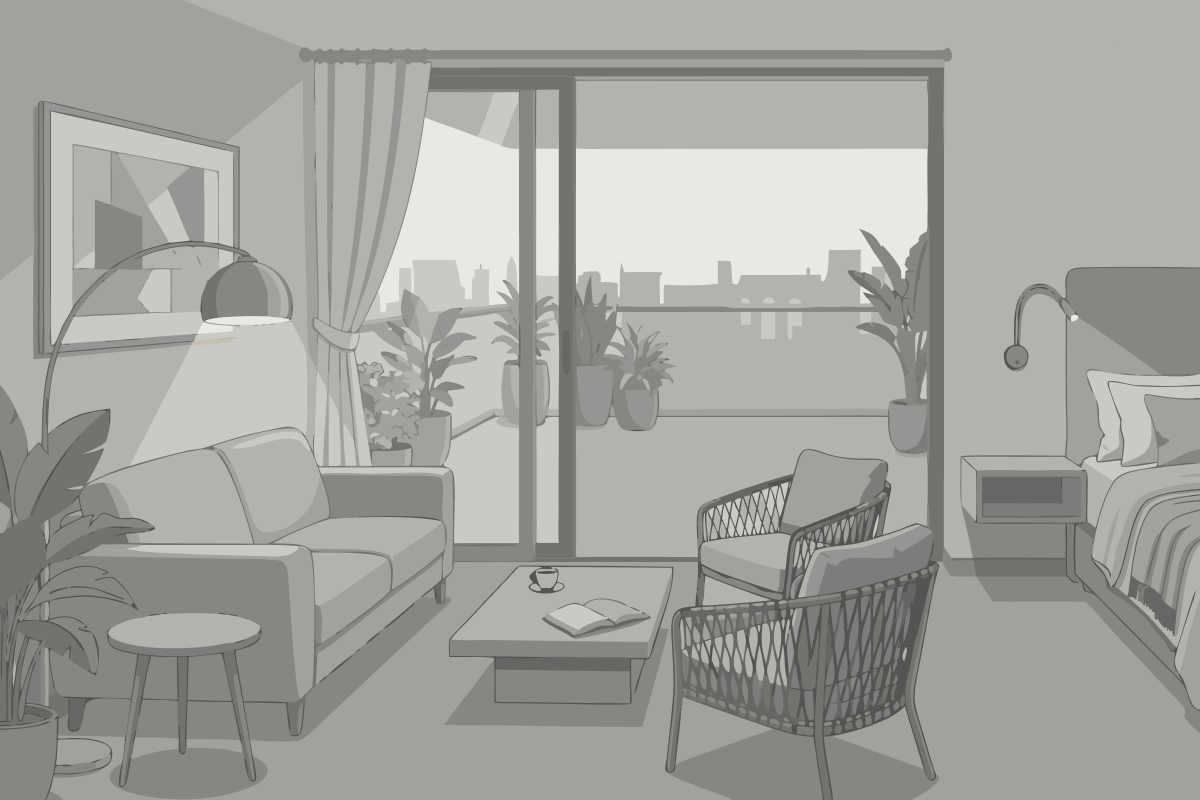 Appartamento con Vista Piscina